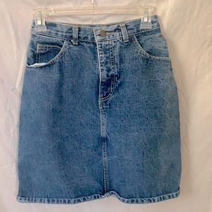 VINTAGE Guess Mini Skirt-Dark Blue